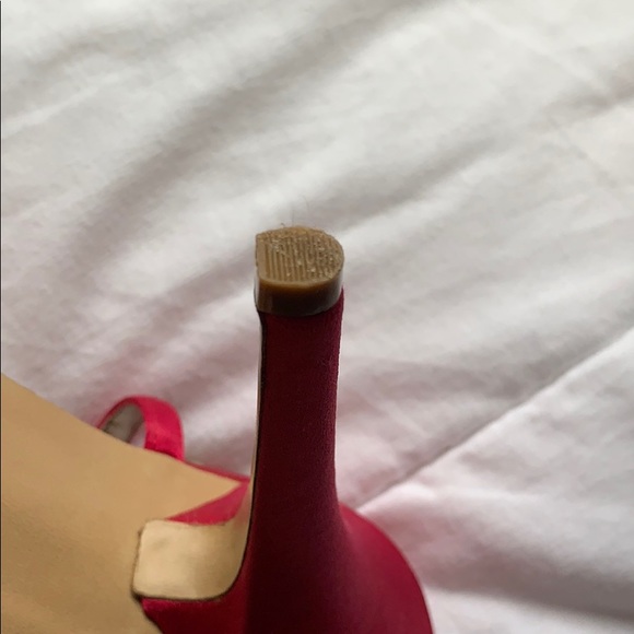 Women’s Nine West magenta high heels - Picture 5 of 6